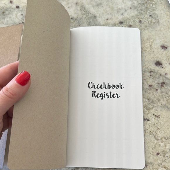 Traveler's Company  Notebook and checkbook register - Picture 3 of 4